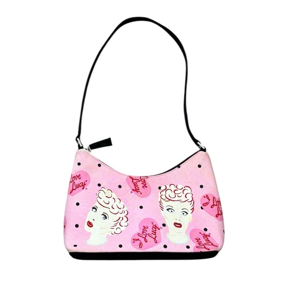 Pink I Love Lucy Purse Handbag Shoulder Bag - Picture 1 of 6